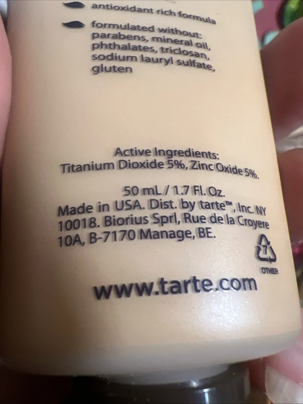 DISCONTINUED Tarte Amazonian Clay BB Tinted Moisturizer LIGHT MEDIUM 1.7oz RARE